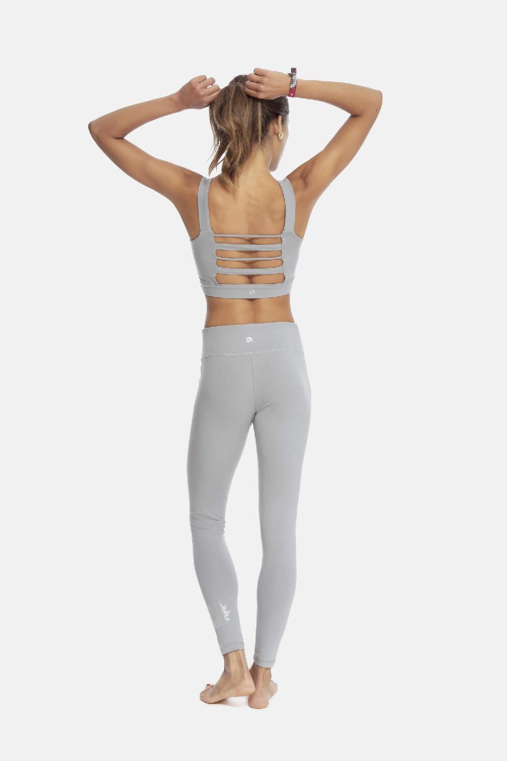 shambhala barcelona Legging Flow Gris Grandes descuentos