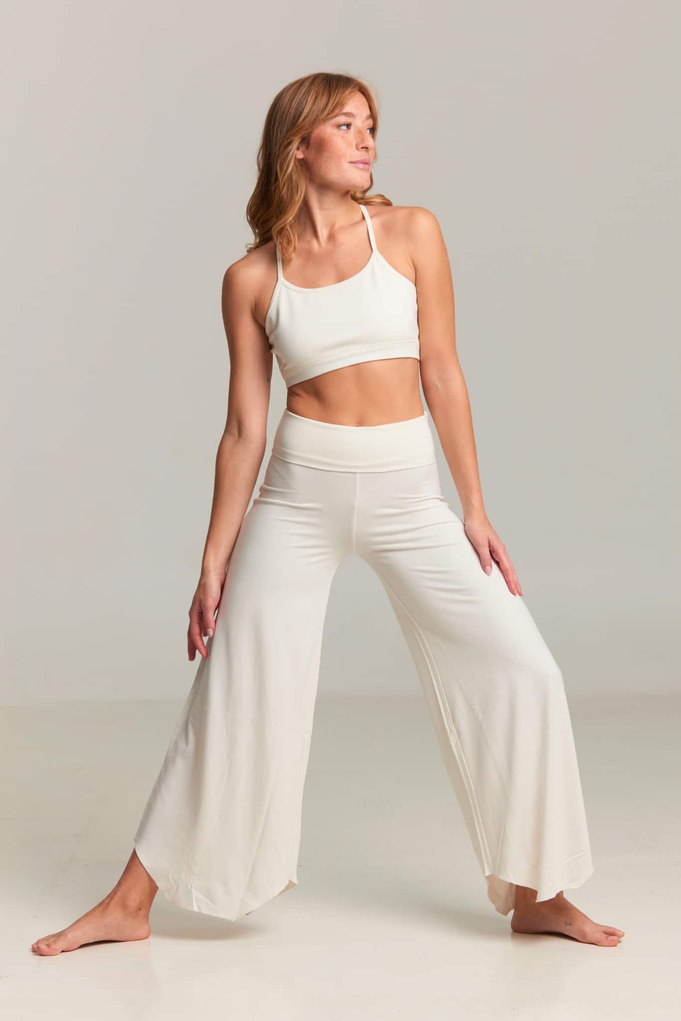 shambhala barcelona Pantalón Maya Avena Gran oferta