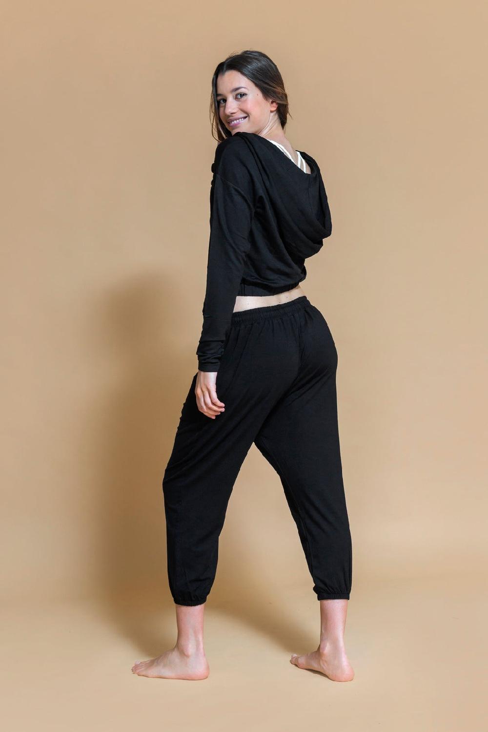 shambhala barcelona Pantalón Prana Negro Rebajas online