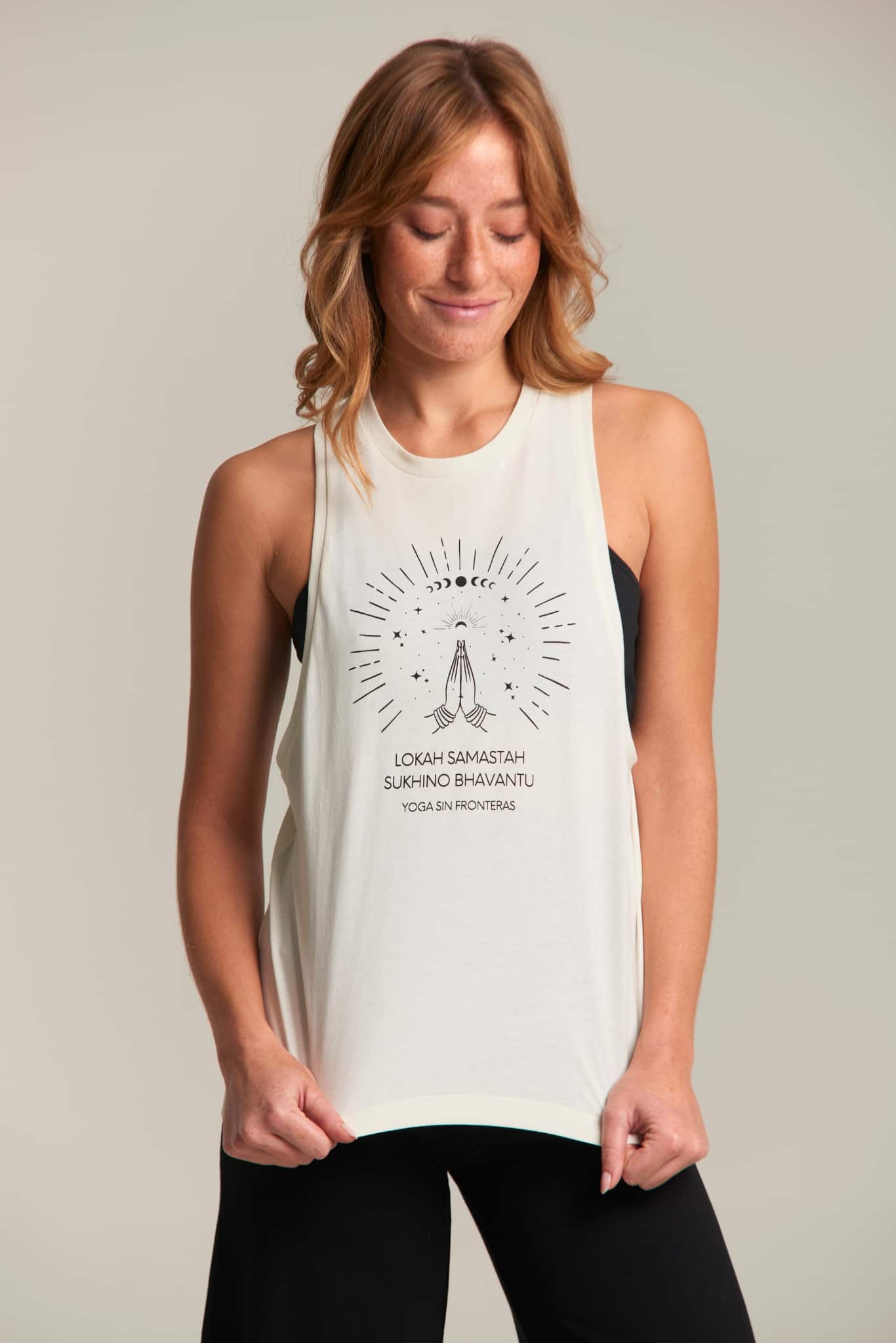 shambhala barcelona Tank Top Yoga Sin Fronteras Solo hoy