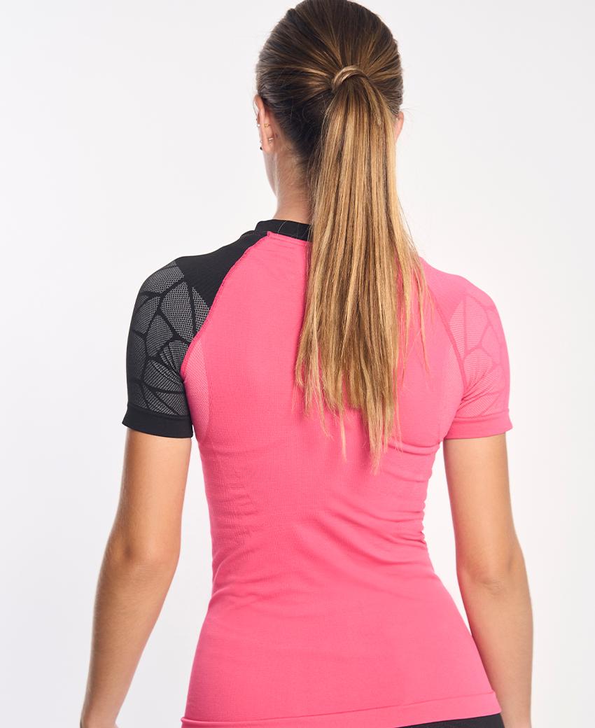 sport hg PRO TEAM Camiseta de manga corta con fibra de carbono fucsia Superdescuento