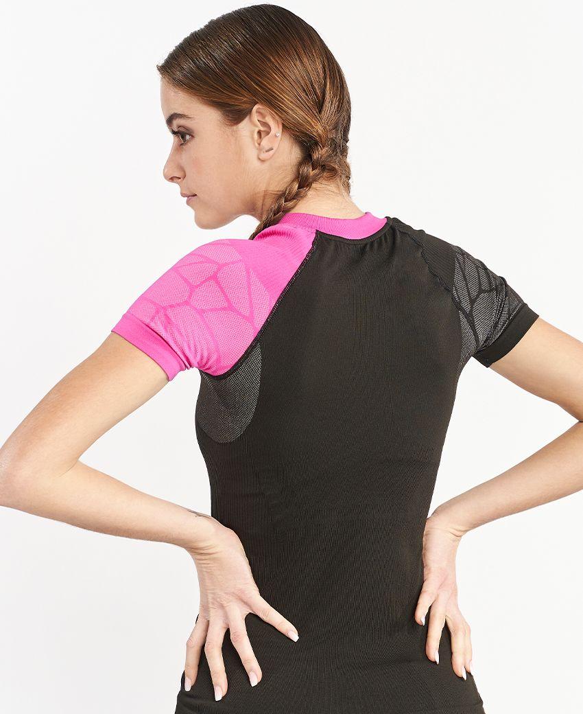 sport hg PRO TEAM Camiseta de manga corta con fibra de carbono negro Ahorra y exporta