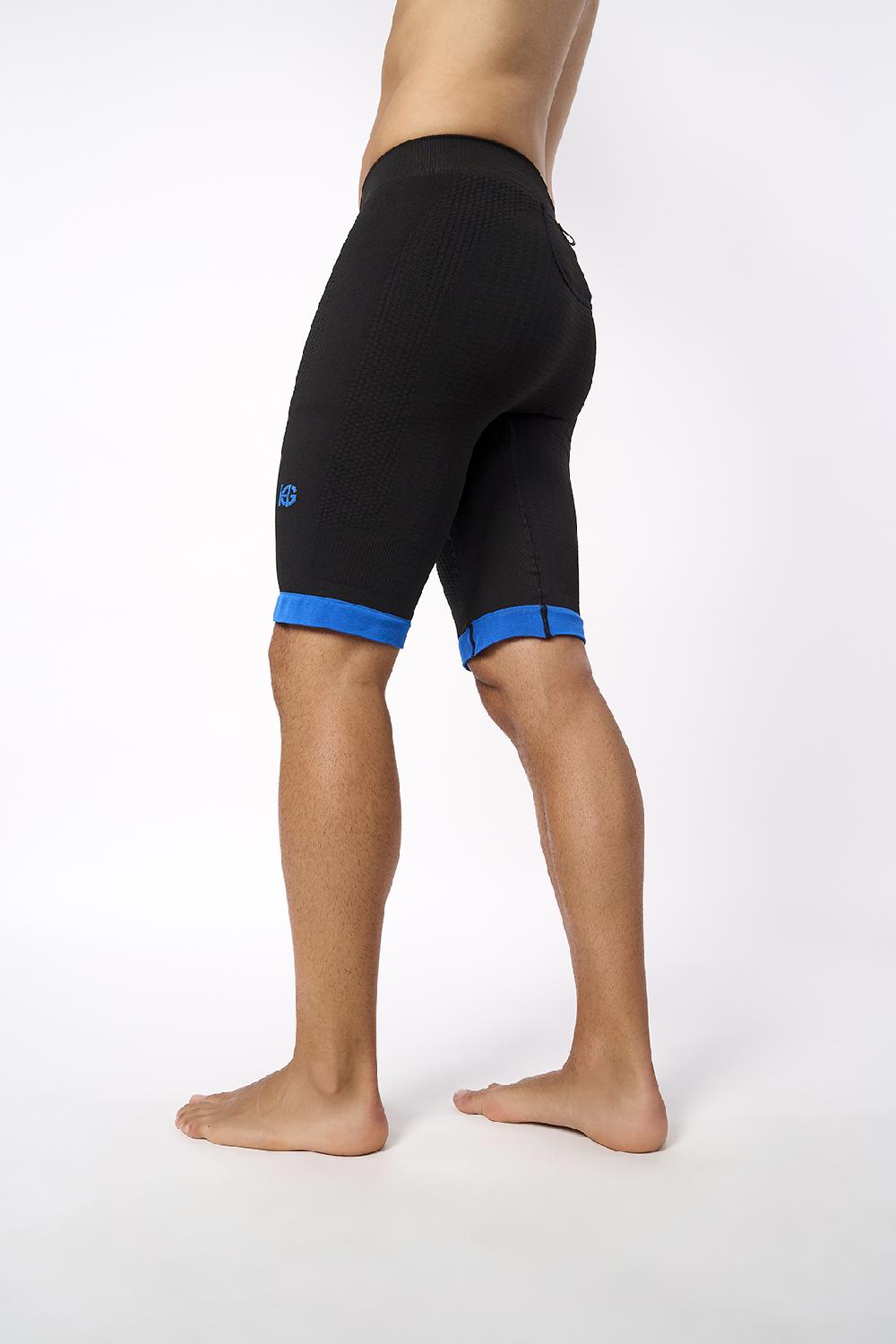 sport hg KERRY Malla corta con fibra de carbono azul Ofertas de temporada