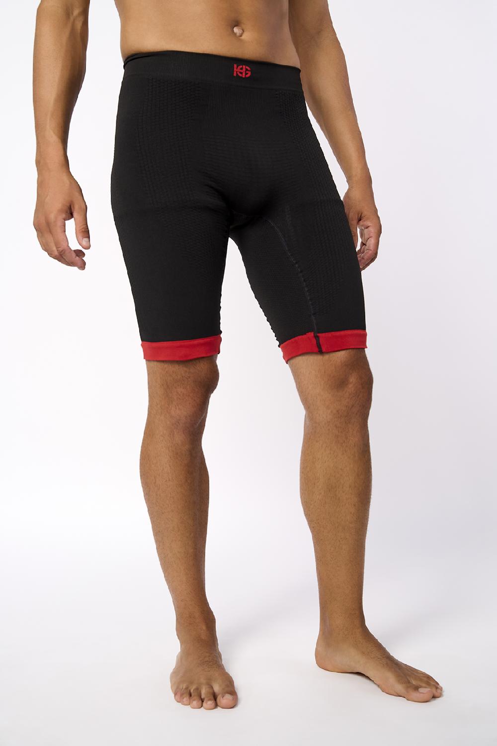 sport hg KERRY Malla corta con fibra de carbono rojo Ofertas especiales