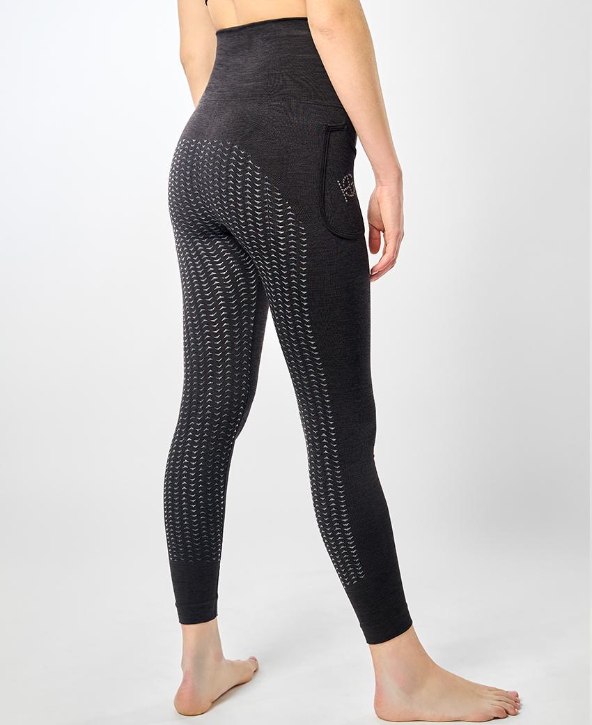 sport hg BANKER UNISEX Malla de hípica negro asfalto Devoluciones gratuitas