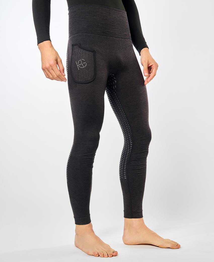 sport hg BANKER UNISEX Malla de hípica negro asfalto Devoluciones gratuitas