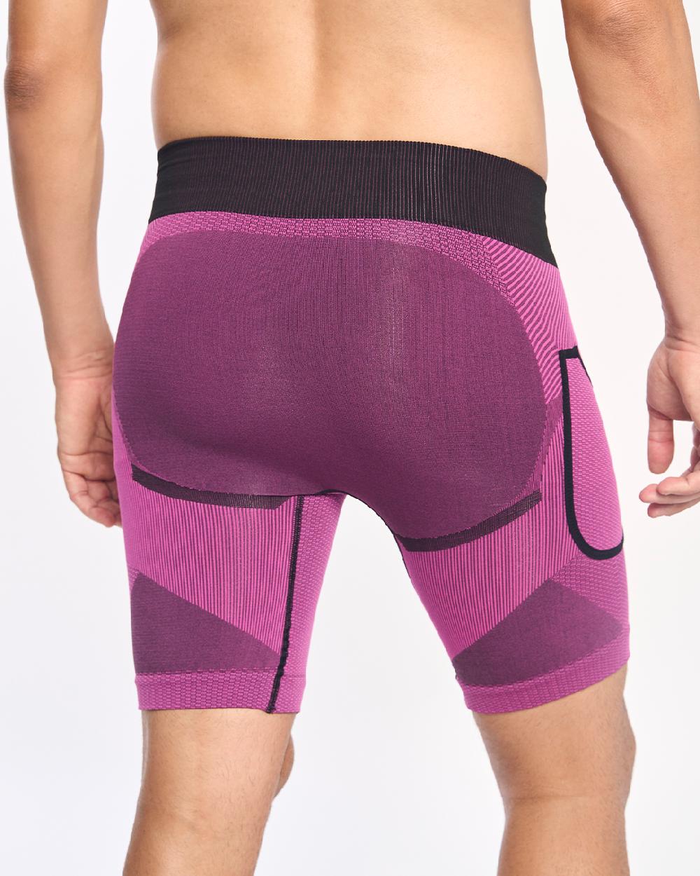 sport hg ARDEN Malla corta con fibra de carbono fucsia 2025