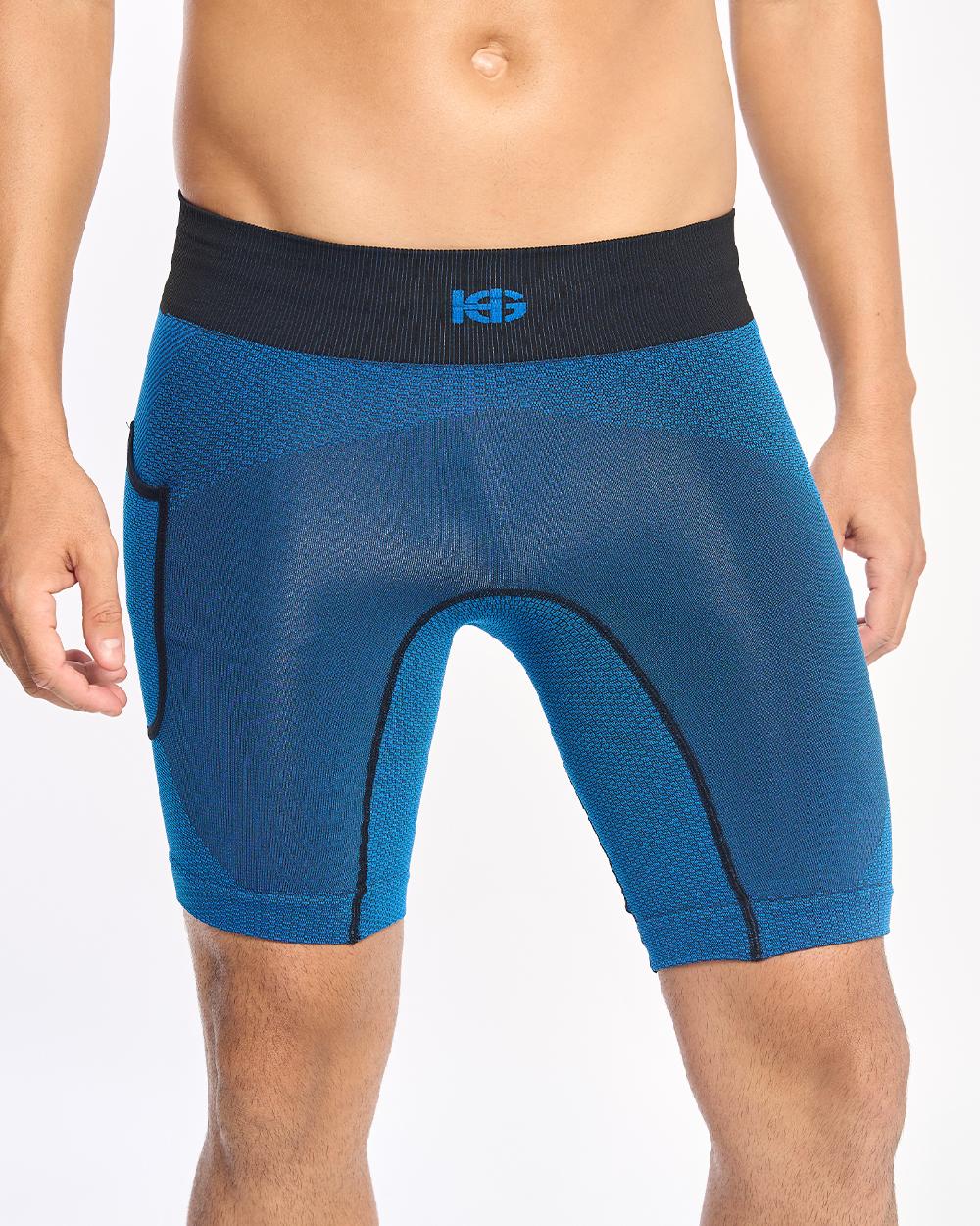 sport hg ARDEN Malla corta con fibra de carbono azul En línea