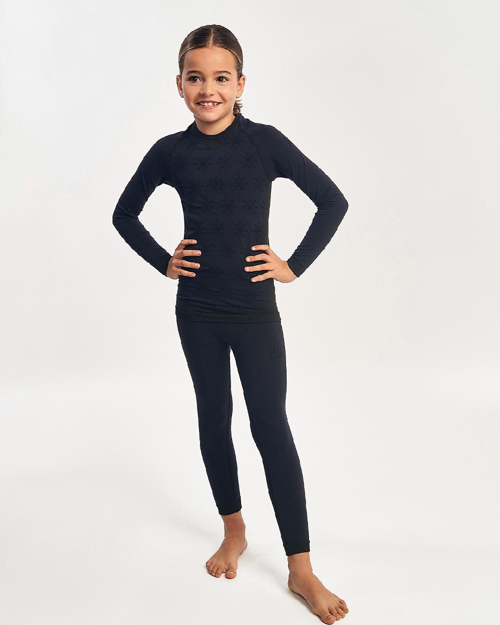 sport hg REVERIE Malla larga técnica negro y marino Outlet