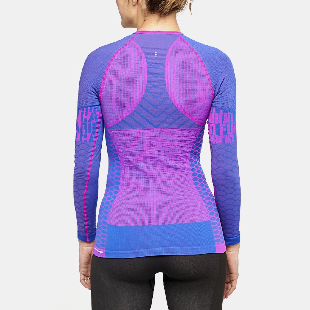 sport hg C-FURY Camiseta femenina de manga larga con fibra de carbono azul Rebajas de fábrica