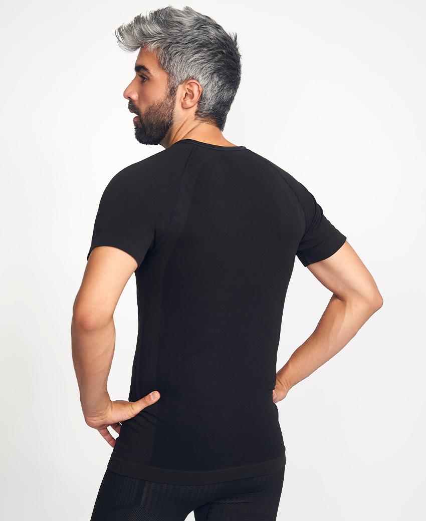 sport hg BASIS Camiseta de manga corta negro Promoción por tiempo limitado