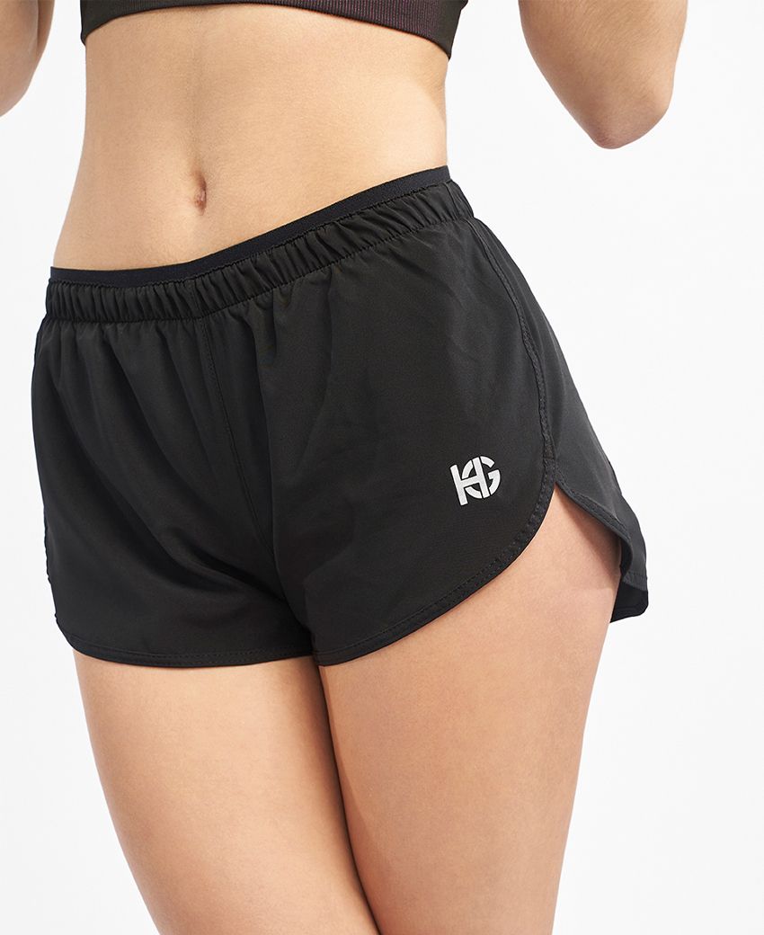 sport hg ALTAIR Short holgado negro con forro interior Grandes descuentos