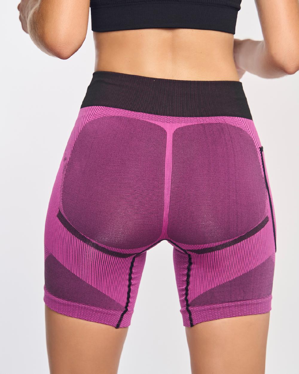 sport hg ARDEN Malla corta con fibra de carbono fucsia Ahorra y exporta