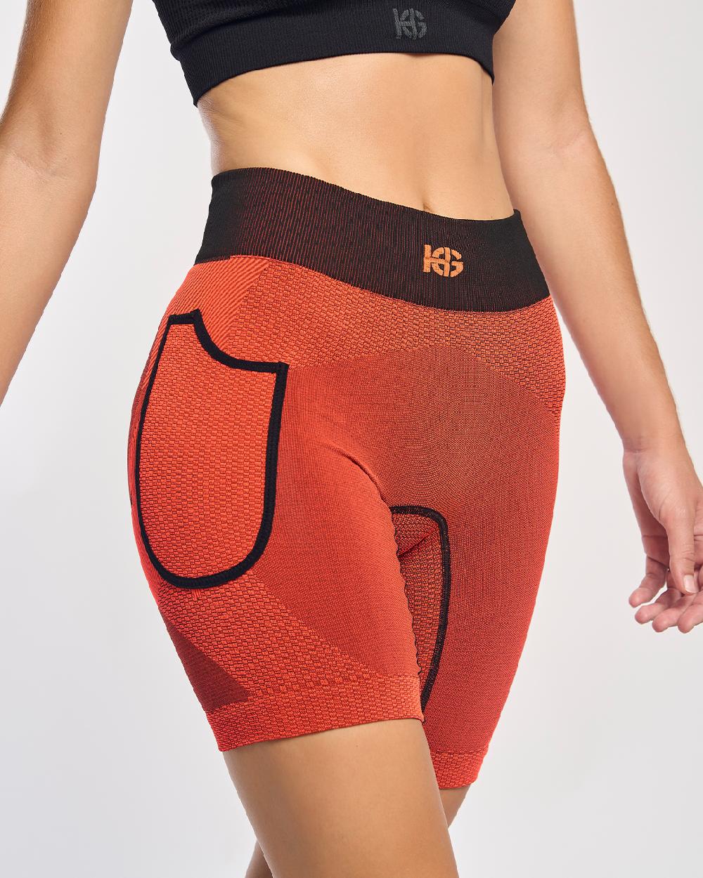 sport hg ARDEN Malla corta con fibra de carbono naranja En oferta