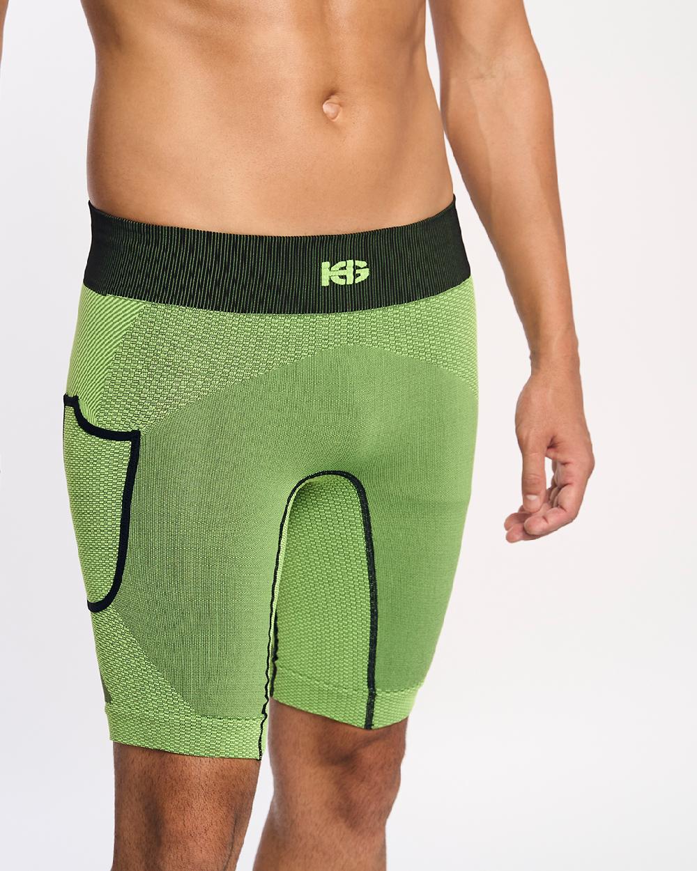 sport hg ARDEN Malla corta con fibra de carbono amarillo Última moda