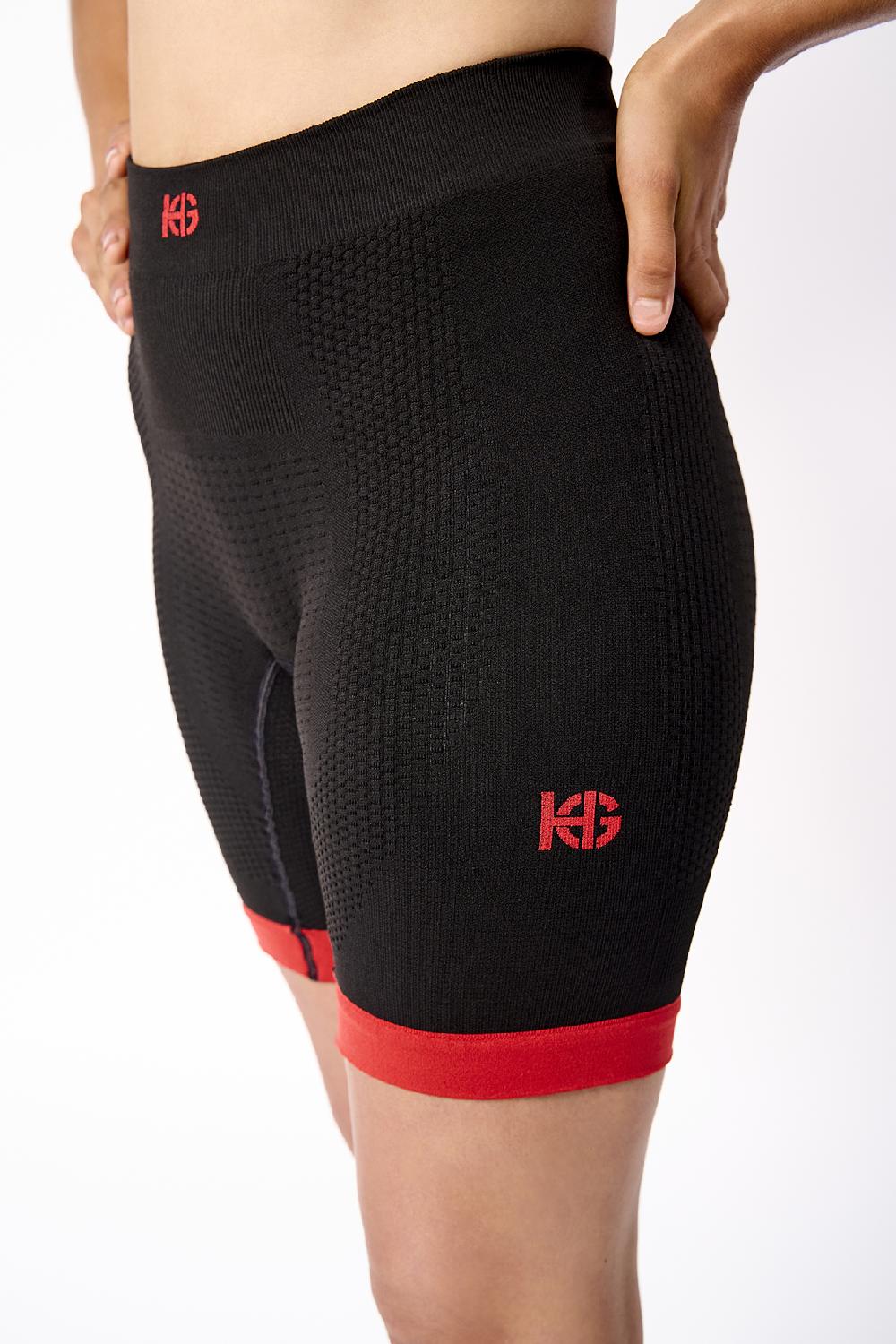 sport hg KERRY Malla corta con fibra de carbono rojo 2025