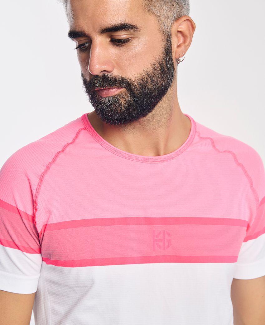 sport hg LAMIA Camiseta de manga corta fucsia Outlet online