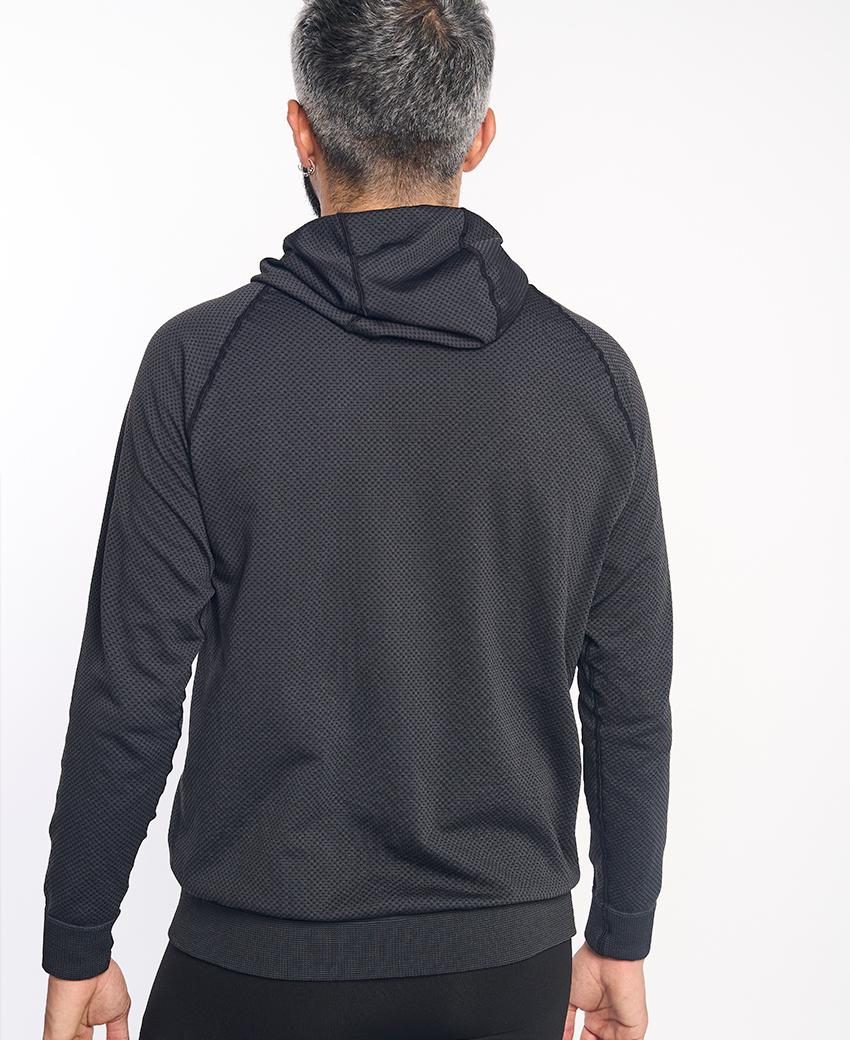 sport hg JOTUN Sudadera técnica con capucha negro asfalto COMPRAR AHORA