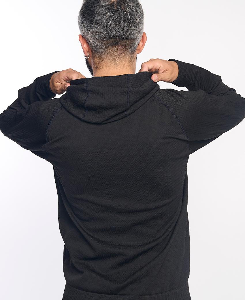 sport hg KONG Sudadera técnica estampada con capucha Últimos 2 días