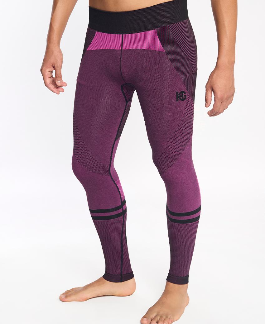 sport hg PENTRO UNISEX Malla larga técnica con fibra de carbono fucsia unisex Venta caliente