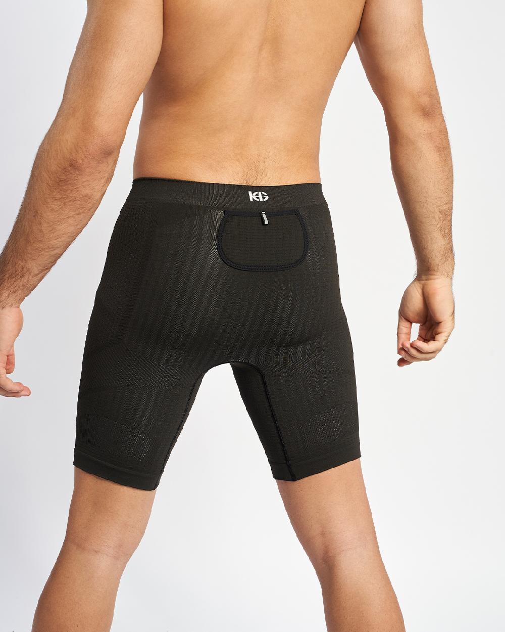 sport hg BASIS Malla corta técnica negro Rebajas de fábrica