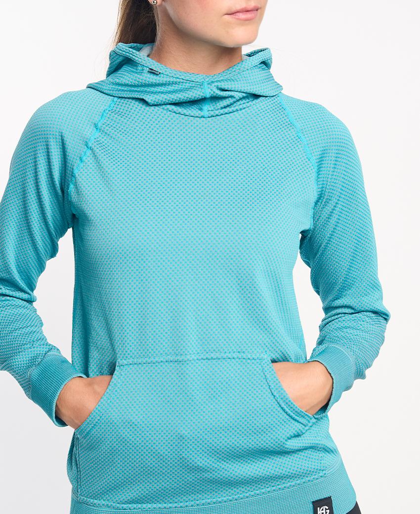 sport hg JOTUN Sudadera técnica con capucha turquesa Descuento