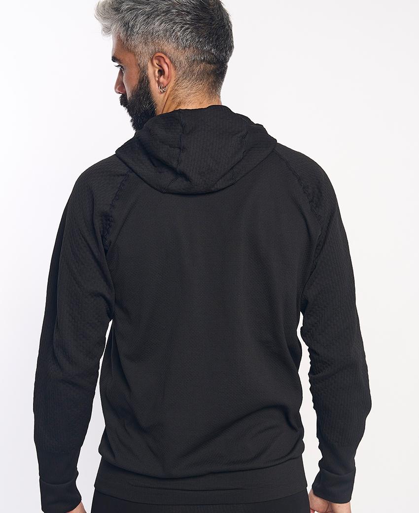 sport hg KONG Sudadera técnica estampada con capucha Tienda de fábrica