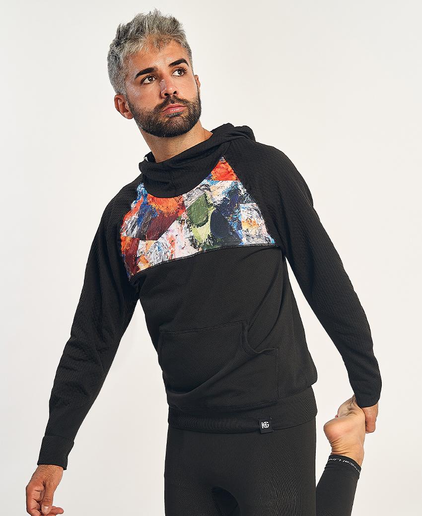 sport hg KONG Sudadera técnica estampada con capucha Limitado a 3 días