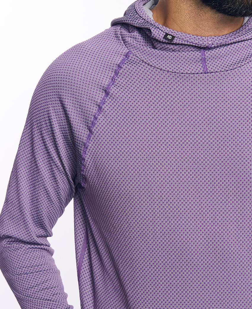 sport hg JOTUN Sudadera técnica con capucha lavanda Precios de Black Friday