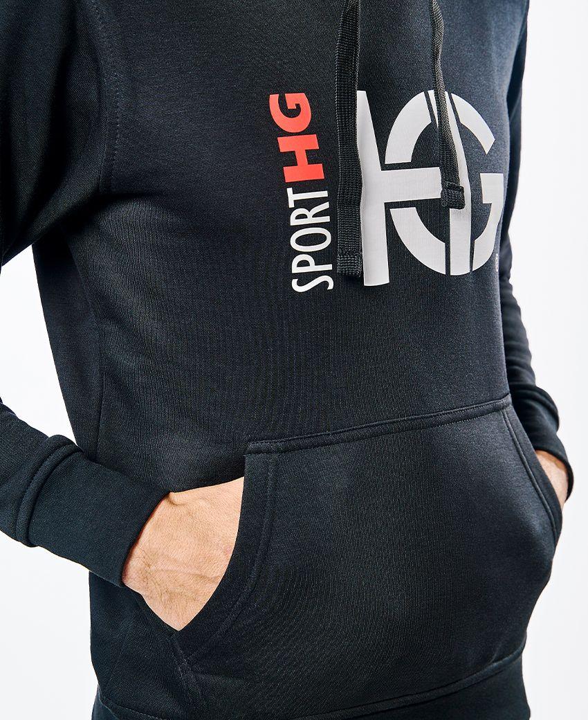 sport hg CLASS Sudadera de algodón negra 2025