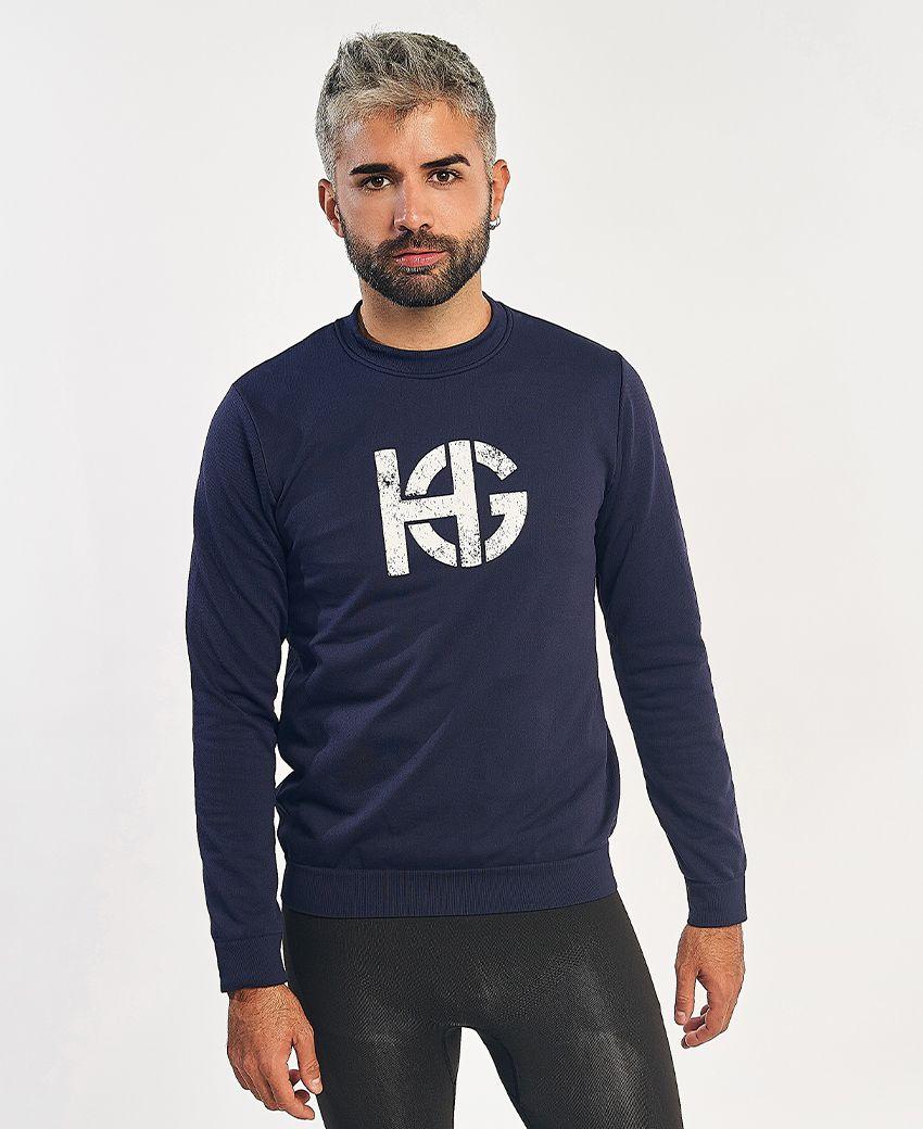 sport hg LOBBY UNISEX Sudadera técnica de segunda capa azul marino En línea