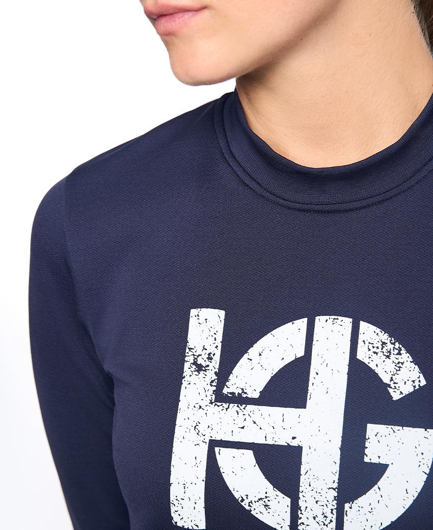 sport hg LOBBY UNISEX Sudadera técnica de segunda capa azul marino En línea