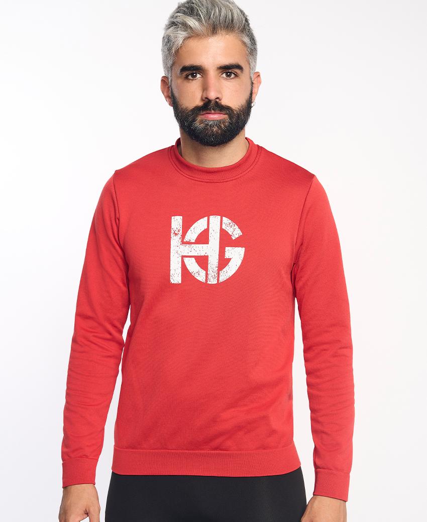 sport hg LOBBY UNISEX Sudadera técnica de segunda capa roja Outlet online