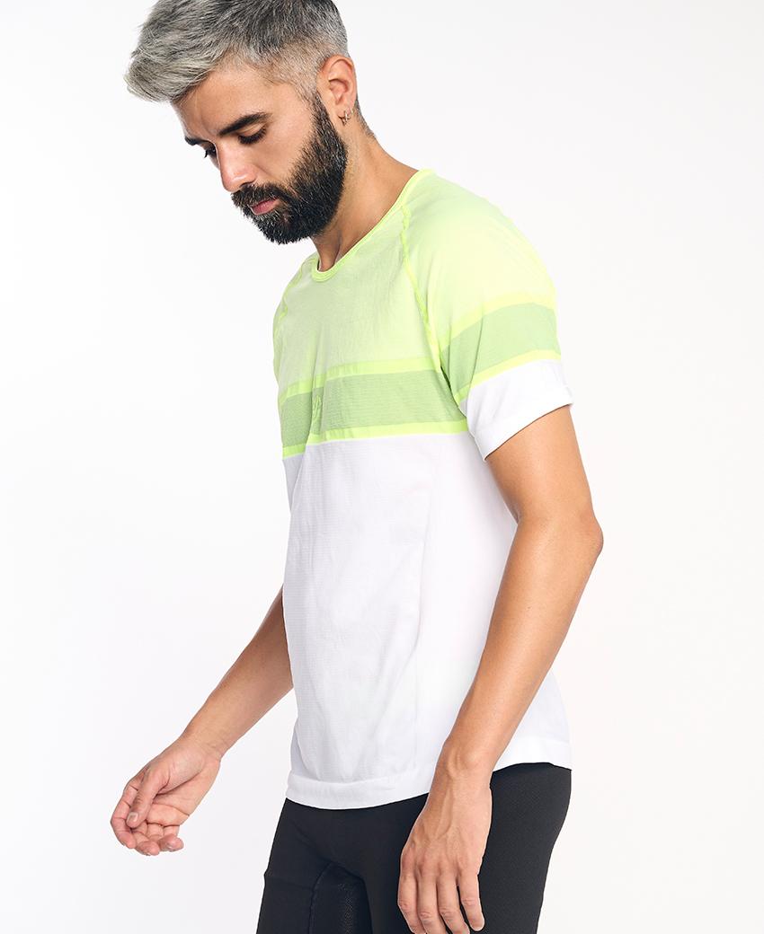 sport hg LAMIA Camiseta de manga corta amarillo Liquidación