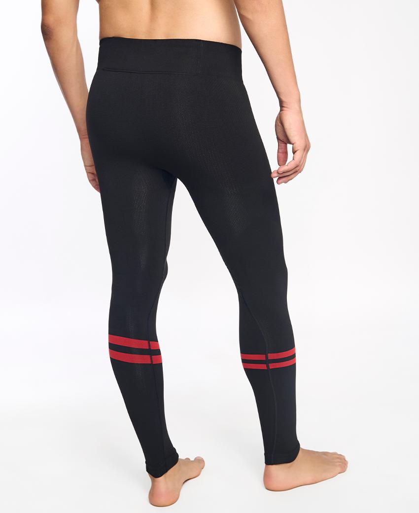 sport hg PENTRO UNISEX Malla larga técnica con fibra de carbono negro y rojo unisex En oferta