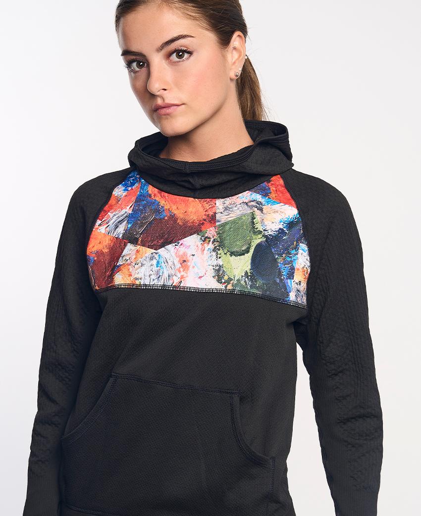 sport hg KONG Sudadera técnica estampada con capucha En línea