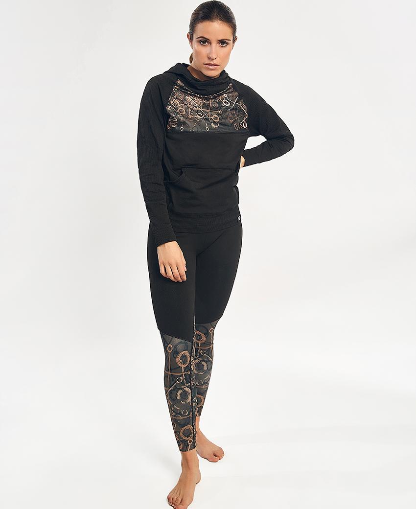 sport hg KONG Sudadera técnica estampada con capucha Outlet