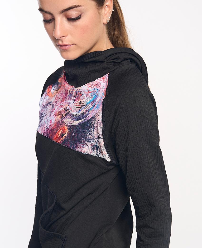 sport hg KONG Sudadera técnica estampada con capucha Rebajas