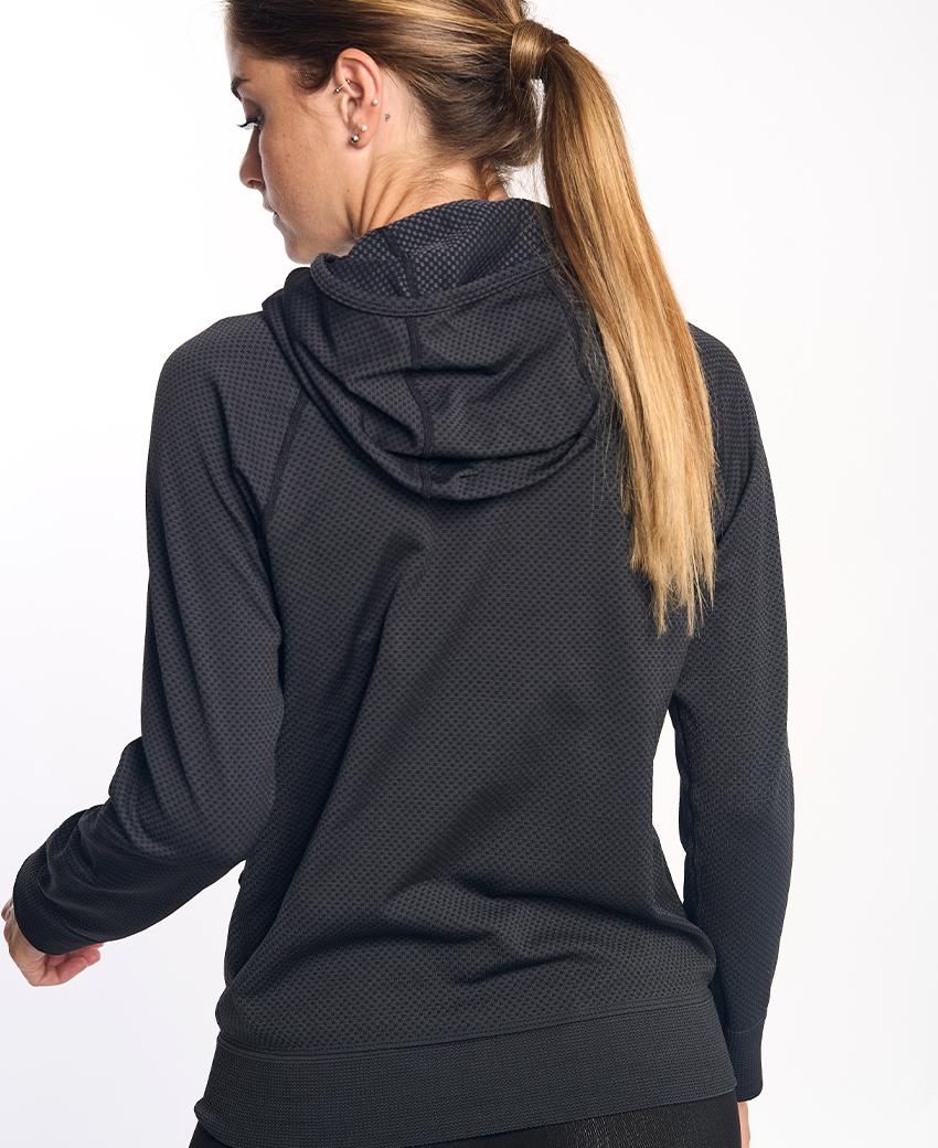 sport hg JOTUN Sudadera técnica con capucha negro asfalto Ofertas