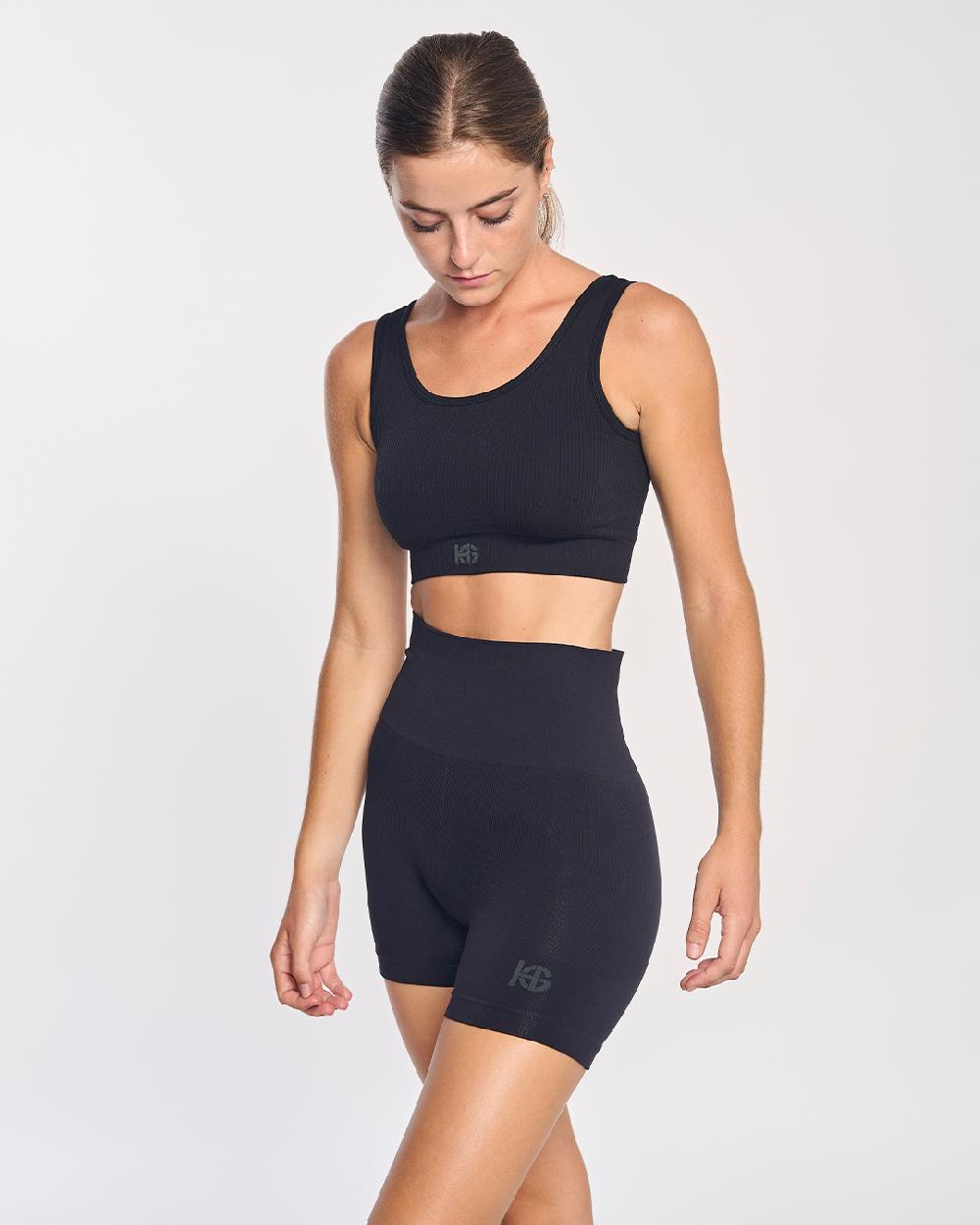 sport hg ARYS Malla corta técnica negra Rebajas baratas