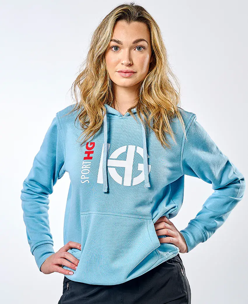 sport hg CLASS Sudadera de algodón turquesa