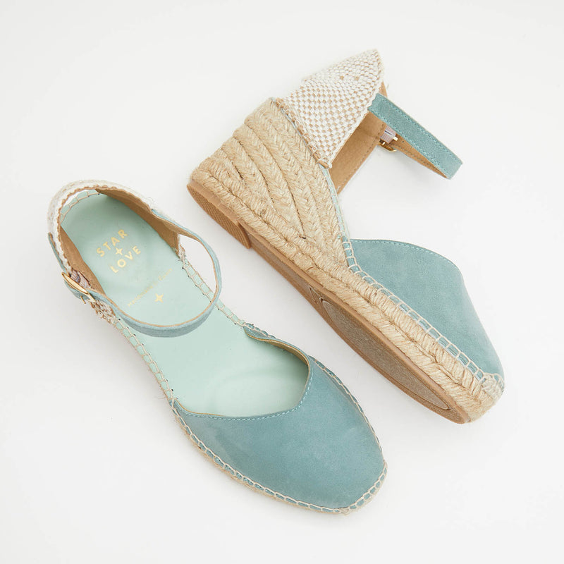 star love alpargata mujer cuña ATRIA MALIBU Hebilla Outlet online