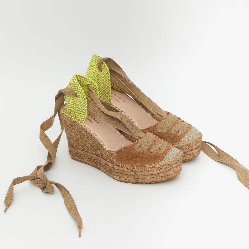 star love Alpargata para mujer Meridian 52 Canela Gran oferta