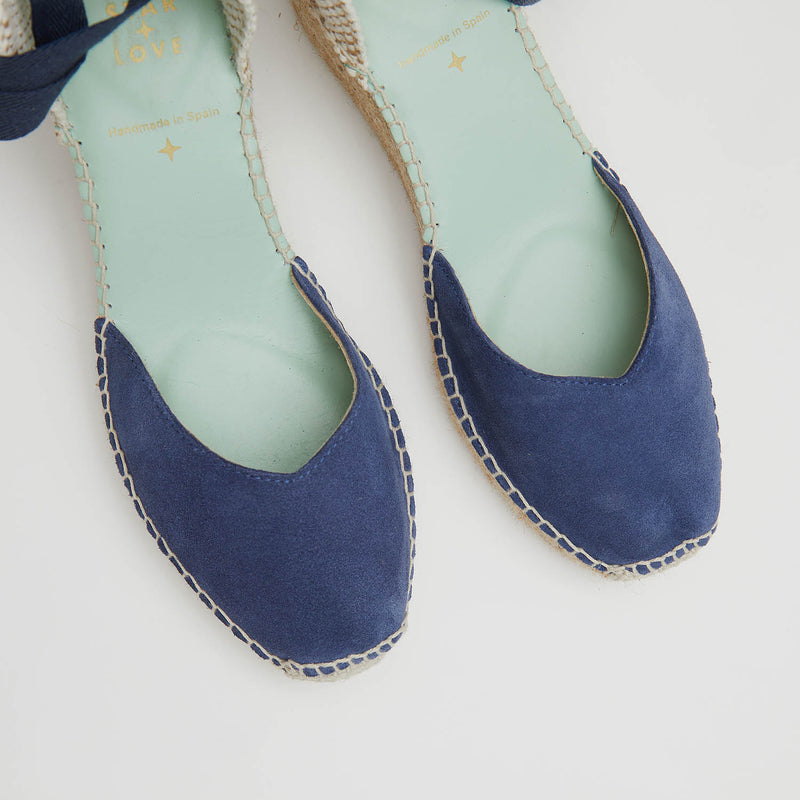 star love alpargata cuña mujer COLUMBA BALTIC cintas Outlet online