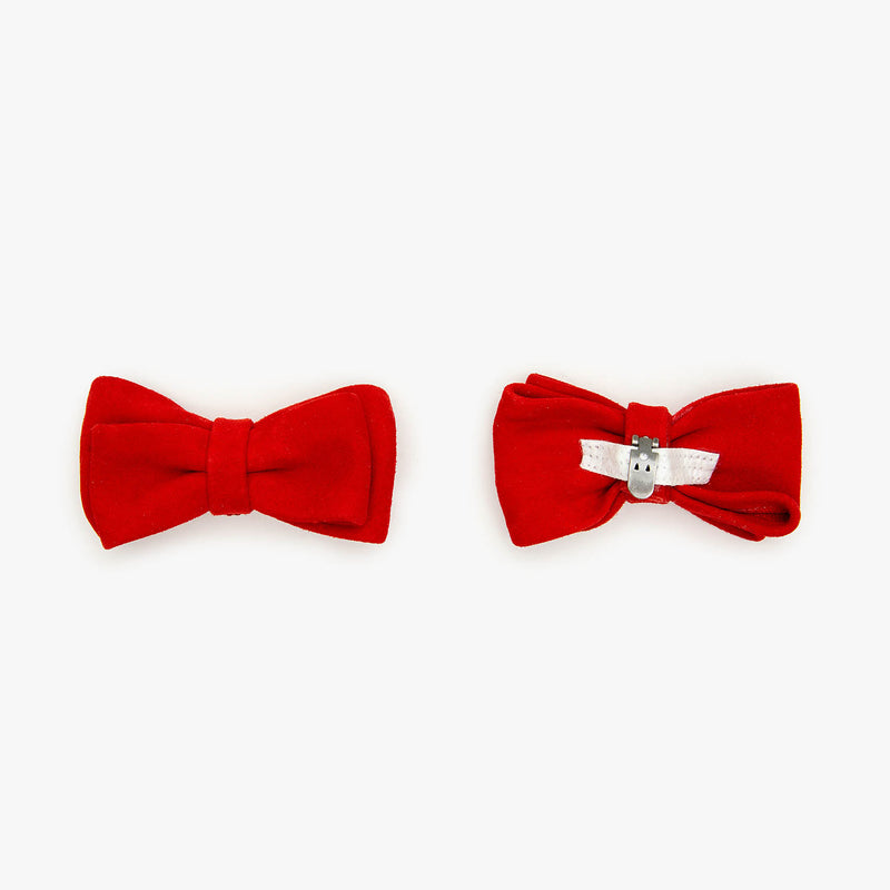star love Accesorio lazo piel ante Rojo En oferta