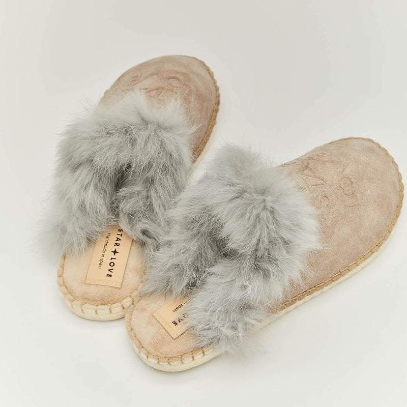 star love Zapatilla de mujer color gris Aurora91 Rebajas online