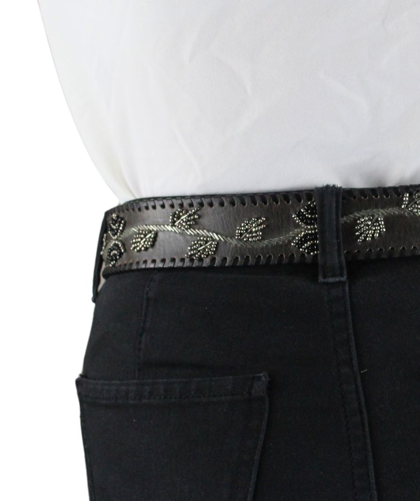tony mora 8091 BOHO FLORES NEGRO Liquidación