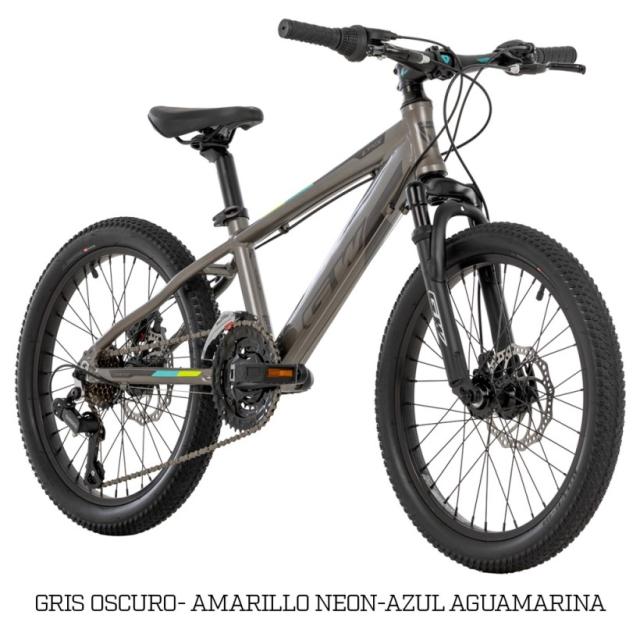 tubici BICICLETA GW LYNX NIÑO MONTAÑA SHIMANO 7 VEL RIN 20
