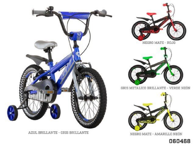 tubici BICICLETA INFANTIL GW SHADOW RIN 16