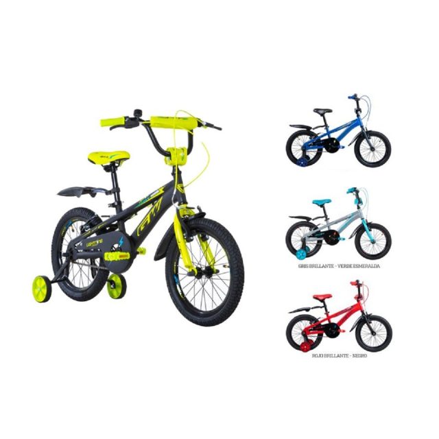 tubici BICICLETA INFANTIL GW LIGHTNING RIN 16